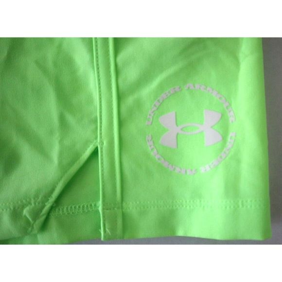 Under Armour 1374278 752 Men's Sz 2XL Yellow/Green UA Run Up The Pace 7" Shorts - Picture 6 of 8